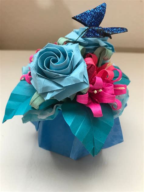 Bouquet En Origami - Pin On Stuff I Want To Make