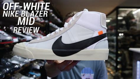 OFF WHITE NIKE BLAZER MID REVIEW - YouTube