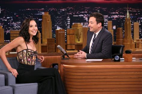 GAL GADOT at Tonight Show Starring Jimmy Fallon in New York 10/05/2017 ...