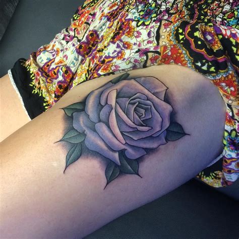 Rose Thigh Tattoo | Best Tattoo Ideas Gallery