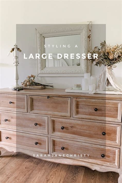 Styling Our Master Bedroom Dresser - Sarah Jane Christy