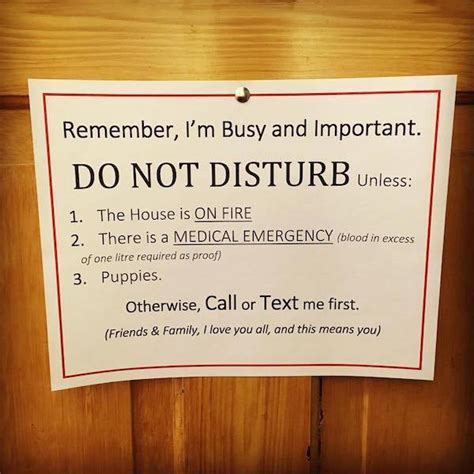 19 "Do Not Disturb" Signs That Are Too Funny To Ignore