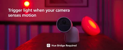 Amazon.com : Philips Hue Secure Wired Smart Home Security Camera, Black - 1 Pack - 1080P HD ...