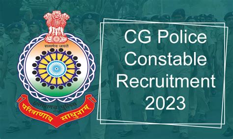 Chhattisgarh Police Recruitment : Apply Online for CG Police SI ...