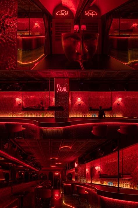 Vibrant RED Night Club in Shenzhen | Lapis Bureau Design