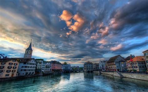 Zurich River Switzerland - Image Abyss