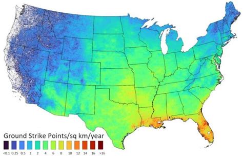 Where does Lightning Strike the most? | WordlessTech