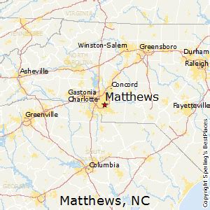 Matthews Nc Zip Code Map | Time Zones Map