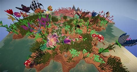 Giant Flower Garden Biome 1.20.2/1.20.1/1.20/1.19.2/1.19.1/1.19/1.18/1. ...