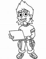 Hipster coloring page  ColouringPages sketch template