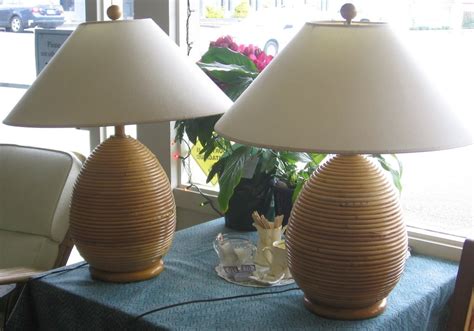 SOLD: Vintage beehive rattan lamps | seattle.craigslist.org/… | Flickr