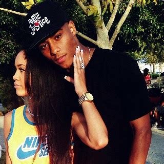 (Keith Powers & his girlfriend, Saweetie)