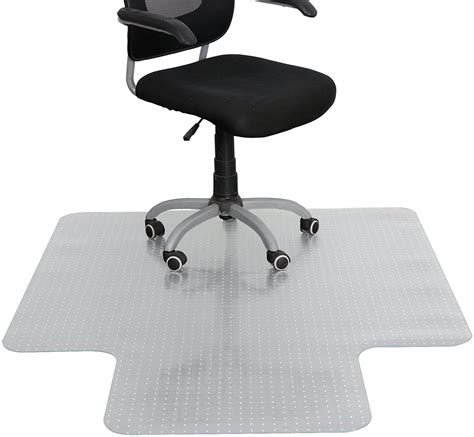 48'' X 60'' - 1/8" Heavy Duty Carpet Chair Mat w/Lip, Transparent Chair mat for Office Chair Rug ...