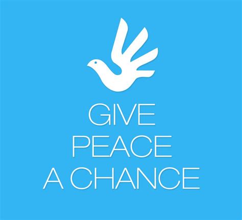 "Give Peace a Chance" (by Eduardo Salas) | The Universal Logo For Human Rights