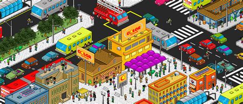 Pixcity - World's biggest pixel art :) on Behance