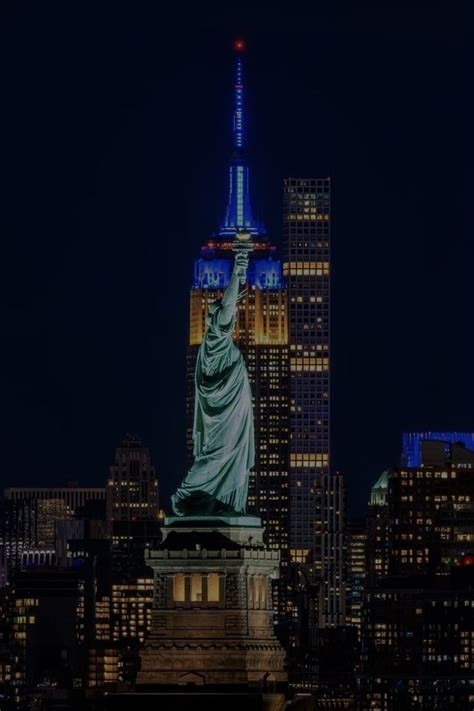 Statue of Liberty at Night