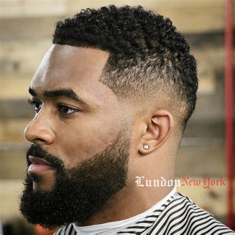 Black Man Haircut With Beard - Best Hairstyle and Haircut Ideas