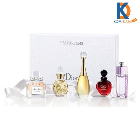 Miss DIOR Les Parfums Variety Box Miniature Gift Set of 5pcs x 15ml | Dior Perfumes - Kom-Dami.Com