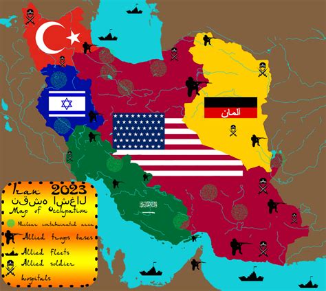 Iran Map of Occupation 2023 by IasonKeltenkreuzler on DeviantArt