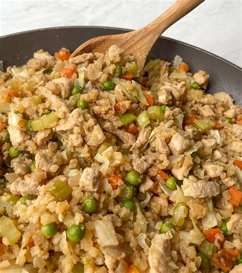 Pork Fried "Rice" (Gluten Free + Paleo) - The Gluten Free Grasses