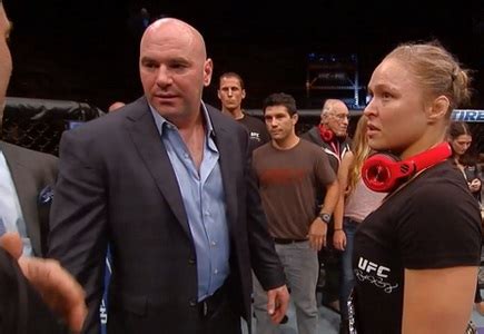 Joe Rogan asked Ronda Rousey about UFC 176 and Dana White is ticked ...