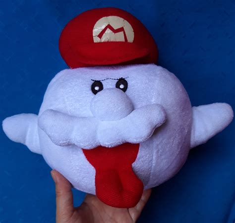 Super Mario Boo Ghost Banpresto Red Hat Nintendo Plush Stuffed | Etsy