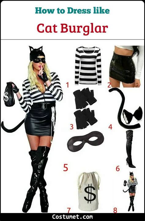 Cat Burglar's Costume for Halloween