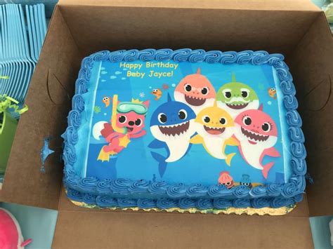 Baby Shark Cake for a Fin-tastic Birthday Celebration