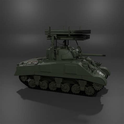 T34 Calliope free 3D model | CGTrader