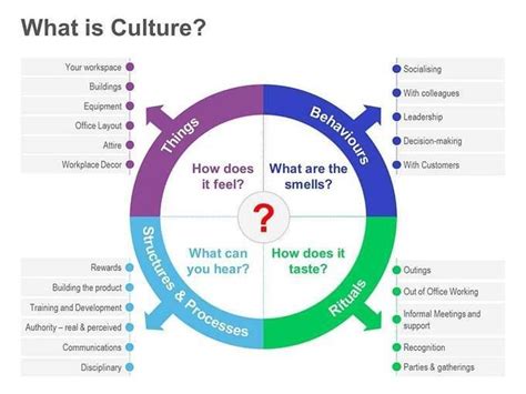 Organizational Culture Diagram | PowerPoint Pre... | Change management, Leadership management ...