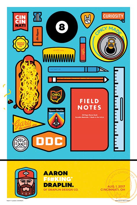 Draplin Poster Design by Heather Davis on Dribbble