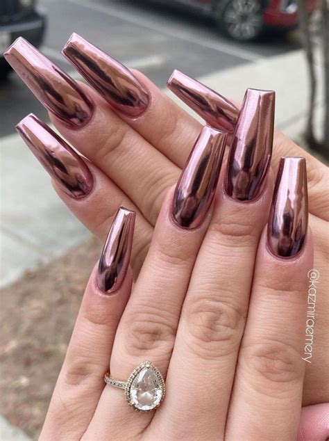 Stylish Nail Art Designs That Pretty From Every Angle : Rose Gold ...