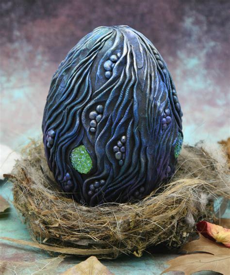 Bizarre Ice Dragon Egg - Alien Monster Easter Egg Oddity Weird Gift ...