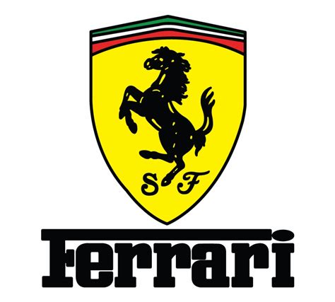 Logo Ferrari Png Draw Ferrari Logo - Clip Art Library