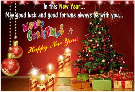 Merry Christmas And Happy New Year 2024 Wishes Gif - Wini Amandie