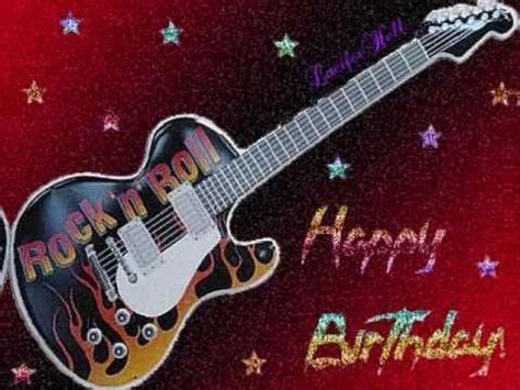 (Rock) Happy Birthday !!!!! Song | Happy birthday music, Happy birthday ...