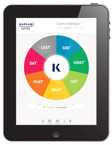 Kaplan Test Prep Course Catalogue App on Behance