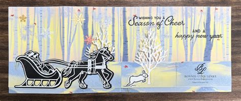 HORSE & SLEIGH CHRISTMAS CARDS