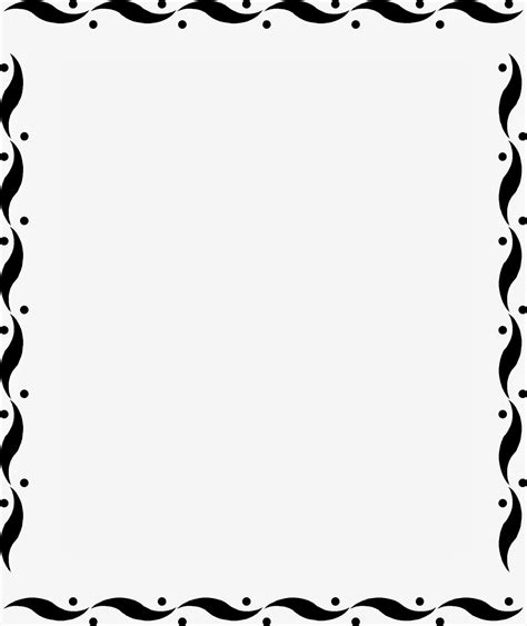 Page Border Line Art (Black | Clipart Panda - Free Clipart Images