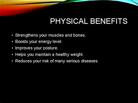 CHAPTER 12 LESSON 1 Benefits of Physical Activity