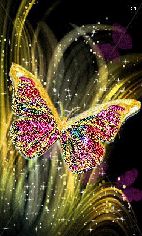 Glitter Butterfly :: Glitter Graphics :: MyNiceProfile.com