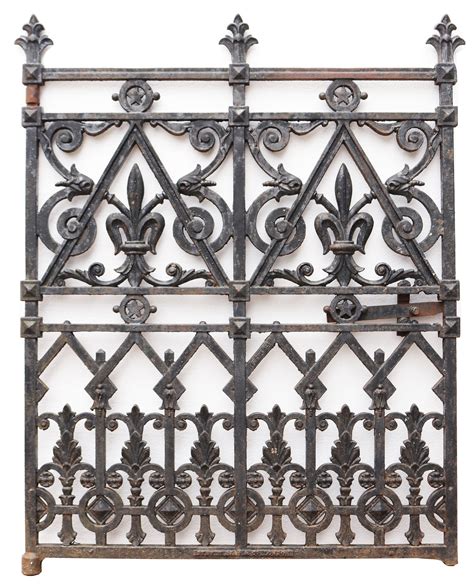 An Antique Victorian Style Cast Iron Garden Gate - UK Heritage in 2021 | Iron garden gates ...