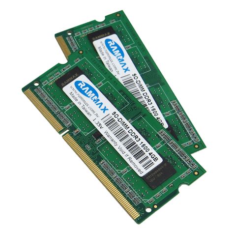 RAMMAX DDR3L 1600MHz 4GB SODIMM RAM | LAPTOP MEMORY