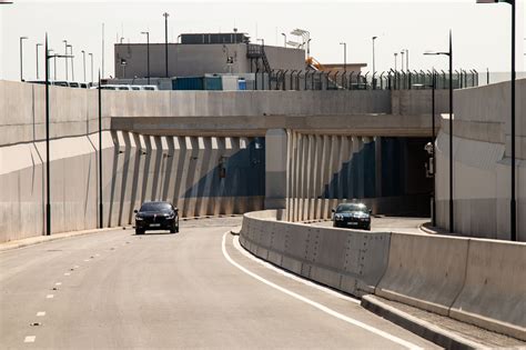 WATCH: Traffic starts to flow through Gibraltar's new runway tunnel route to the frontier, named ...