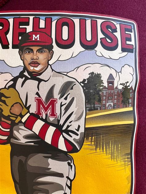 The Vintage Baseball Hoodie - Morehouse | Chicer Collegiate