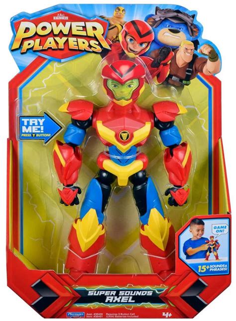 Zag Heroez Power Players Axel Action Figure Playmates - ToyWiz