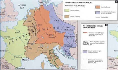 843 ACE: The Frankish Empire: -About History- | Europe map, Verdun, Medieval history