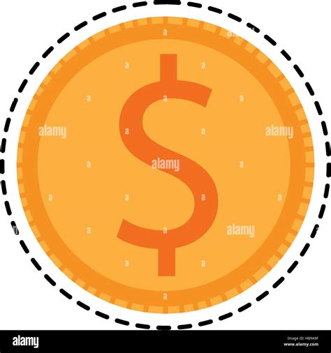 Isolated coin design Stock Vector Image & Art - Alamy