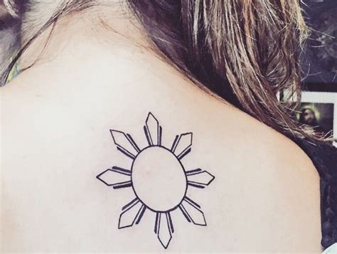 Filipino sun tattoo | Filipino tattoos, Sun tattoo, Tattoos