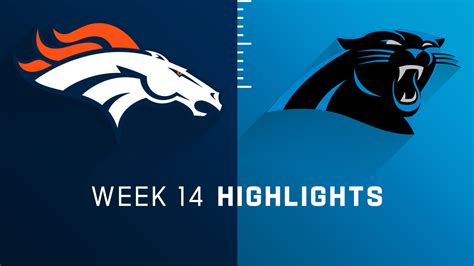 Denver Broncos vs. Carolina Panthers highlights | Week 14